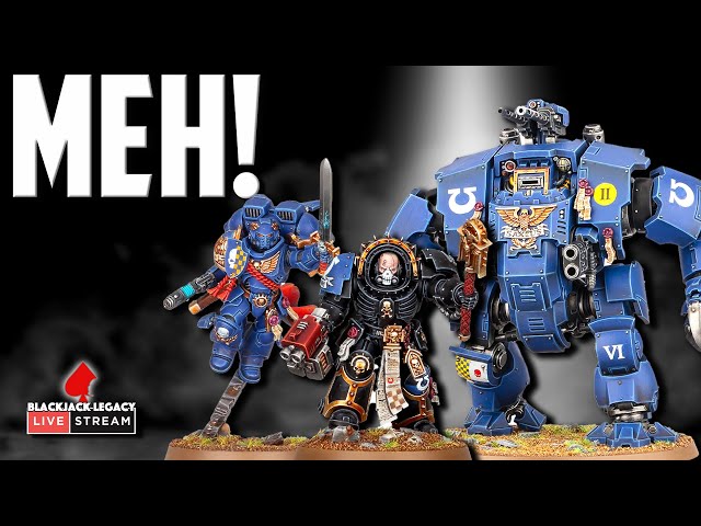 I Just Can't Get Excited for MORE Warhammer 40K Space Marines!  - Monday Night Live