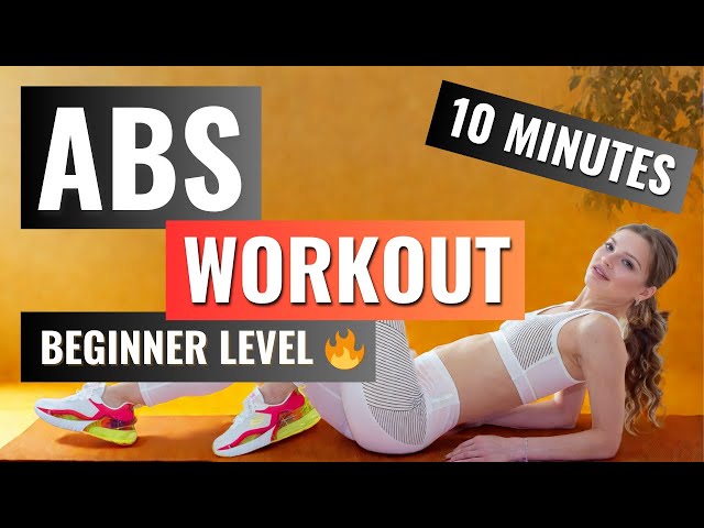 10 Min ABS Workout For Beginners At Home