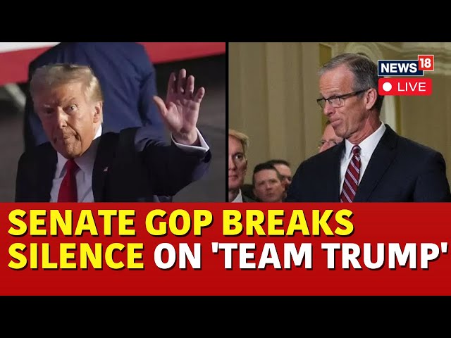 Senate GOP Live | Senate GOP Press Conference On Trump Team | Trump Latest News | Trump News | N18G