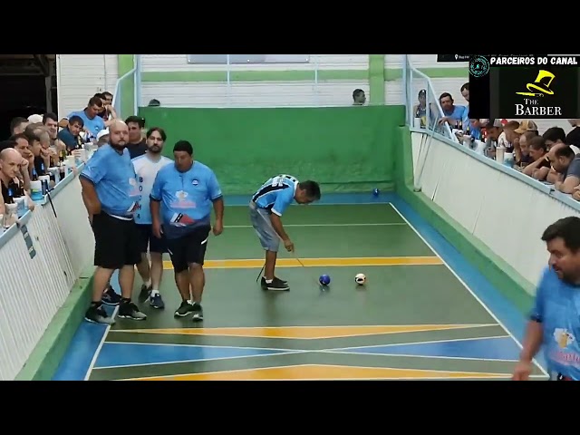 CLUBE CAMPESTRE CERRO AZUL X CLUBE CAÇA E PESCA - TRIO - PRIMEIRO JOGO DA FINAL.