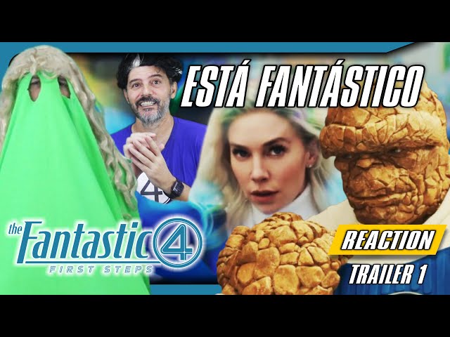 🔥 Reagimos ao TRAILER FANTÁSTICO do Quarteto Fantástico 2025! #reaction