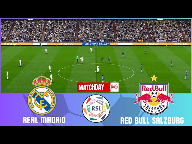 🔴[MATCHDAY] Real Madrid vs Red Bull Salzburg - UEFA Champions League 2024/25 Today