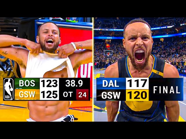 9 Minutes of Stephen Curry Being the Most Clutch NBA Player ! 🔥