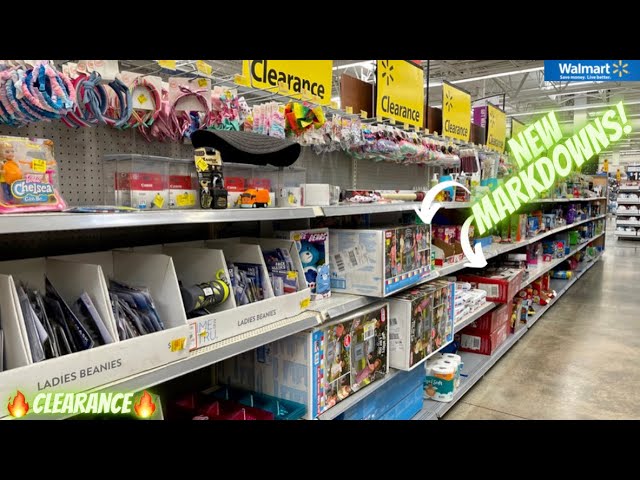 I CAN’T BELIEVE ALL THIS CLEARANCE IN ONE STORE/WALMART CLEARANCE SHOPPING/CLEARANCE WALKTHROUGH🔥