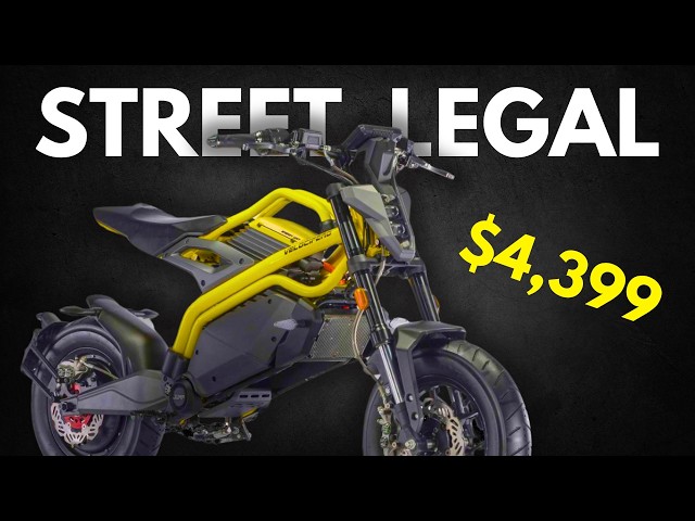 Velocifero Jump - Street legal motorcyle for $4,399