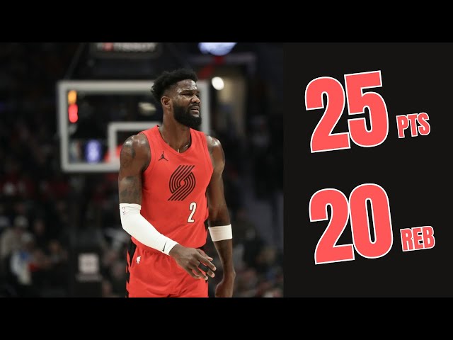 Deandre Ayton drops a Double-Double in Trailblazers vs Suns I Feb 03, 2025