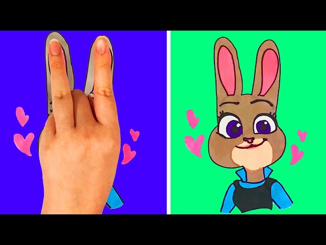 11 Incredible Idea that will boost kids imagination | Kids Crafts palm arts drawing hacks and tricks