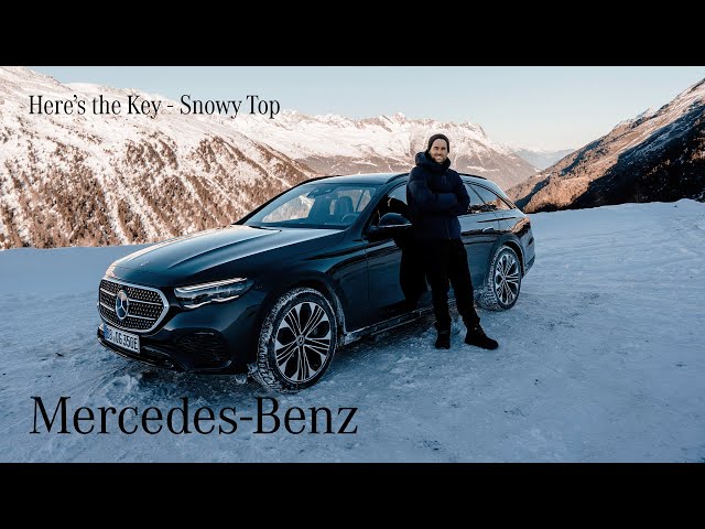 E-Class All Terrain and new CLA Class prototype – Test drive in a giant winter playground