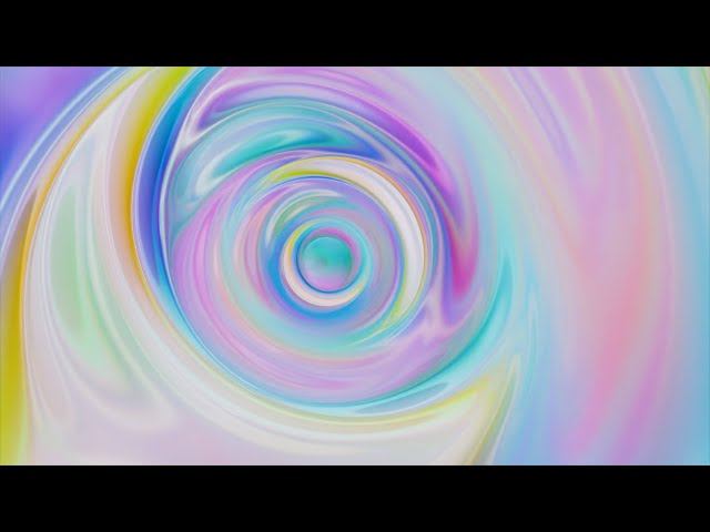 3D Abstract Blender liquid Glass Colorful Gradient animated background video, Copyright FREE video