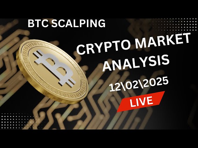 Live Crypto and forex Trading | Bitcoin Live Trading | Gold Live Trading | 12 february 2025 🤑