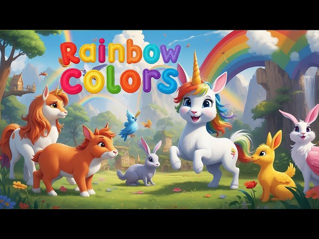 Sing Along to Rainbow Colors | Fun Color Song for Kids