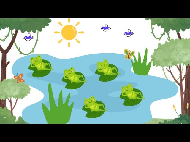 5 Speckled Frogs | Nursery Rhymes | Fun Learn - Sing, Dance, and Grow