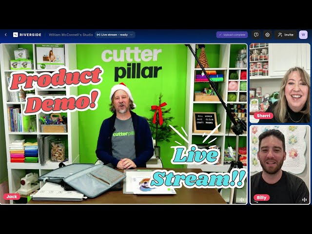 CutterPillar Live Stream Product Demonstration: Great Tools and Notions for Quilters & Crafters