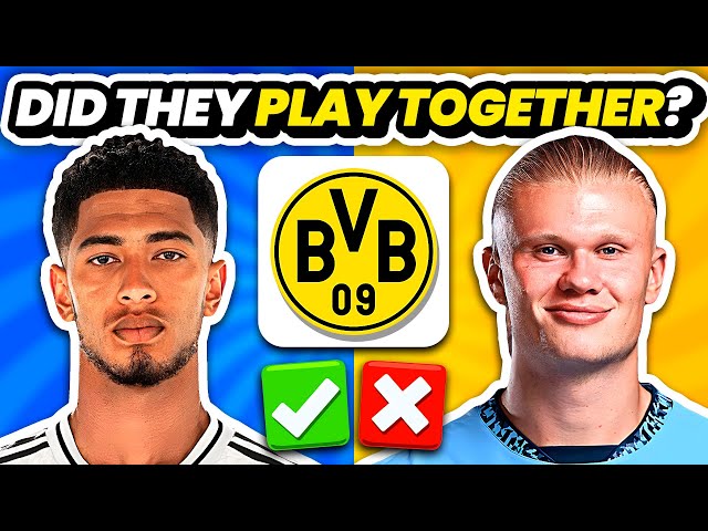 GUESS, DID THEY PLAY TOGETHER? TRUE OR FALSE - GUESS THE CLUB | QUIZ FOOTBALL TRIVIA 2025