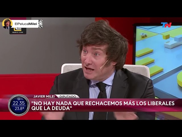 ¿Qué pasa si no se paga la deuda externa? -Javier Milei.