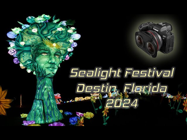 Sealight  Festival at Seascape Resort, Destin Florida 2024 (8K 3D VR180)