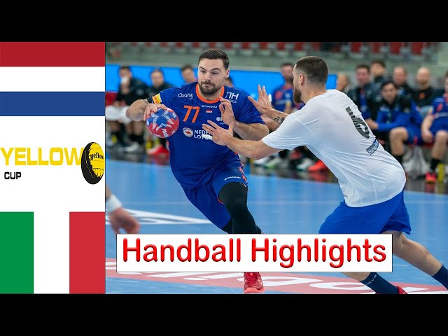 Netherlands Vs Italy Handball Highlights Yellow Cup 2025