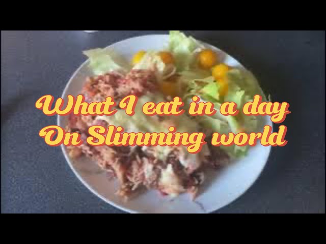 What I eat in a day on Slimming World