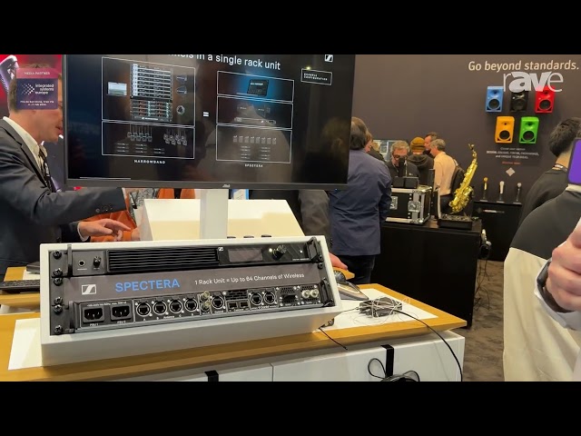 ISE 2025: Sennheiser Features Spectera Bidirectional Wireless Audio System With Up To 64 Channels