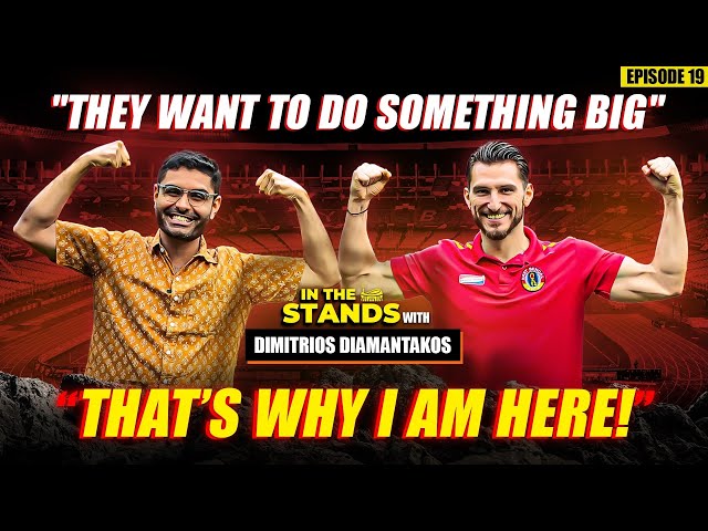 From Kerala Blasters to East Bengal & AFC Challenge League! | In The Stands - Dimitrios Diamantakos