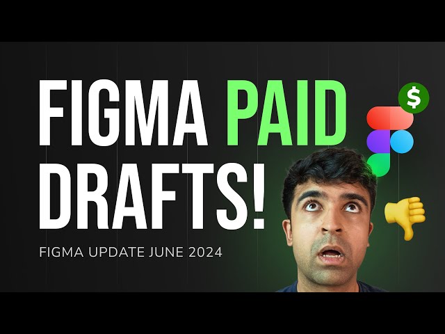 Figma Drafts Are Now PAID?! - Everything You Need To Know - Figma Update