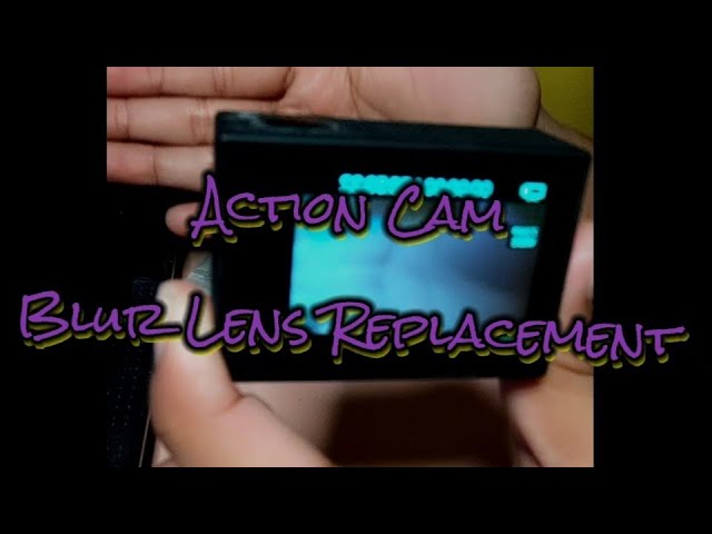 Action Cam Blur Lens Replacement