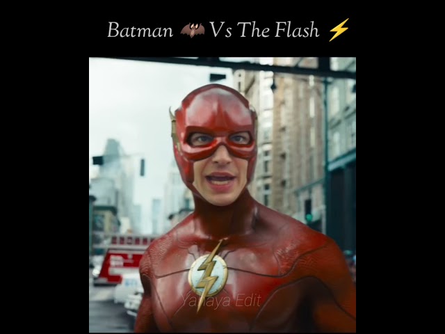 Batman Vs The Flash 🦇⚡ Batman & Flash Race 🤫💯 #shorts #Batman #Flash