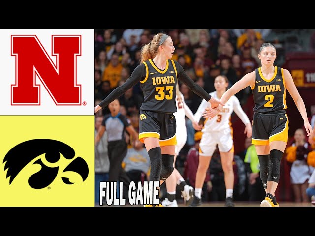 Iowa vs Nebraska | FULL Game | Feb 10, 2025 | Women's College Basketball