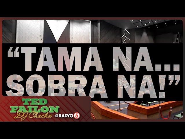 THINK ABOUT IT by TED FAILON | "Tama na... Sobra na!!!"