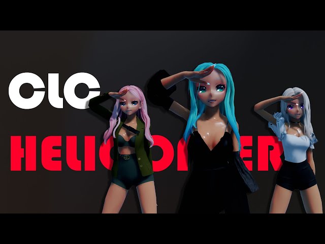 [MMD] CLC - Helicopter [4K]