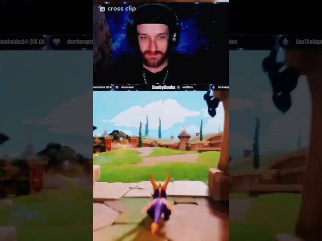 Nostalgic AF #gaming #spyro #lol #funny #clips #twitch #tiktok