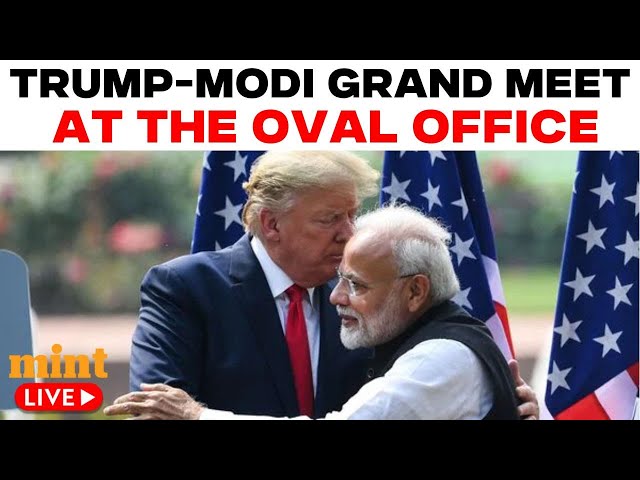 PM Modi in US LIVE: Donald Trump Meets Modi at the Oval Office | Modi-Trump Meeting | US News