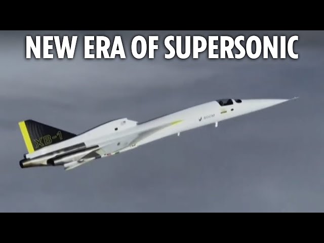 ‘Son of Concorde’ goes supersonic for first time paving way toward 3.5 hour London-NYC flights