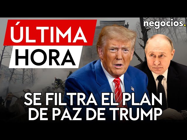 ÚLTIMA HORA | Se filtra el plan de paz de Trump: conversaciones con Putin y alto el fuego en Pascua