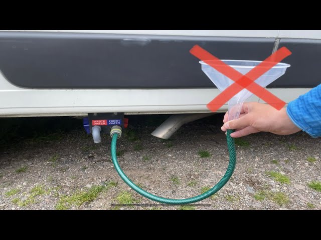 How to fill your water tanks from a container - The Easy Way.