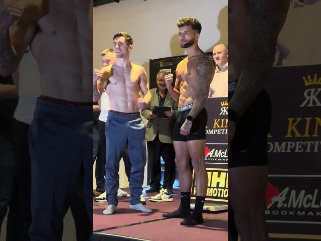 CO-MAIN EVENT TIME! JOHN COONEY VS NATHAN HOWELLS GOES DOWN IN BELFAST TOMORROW NIGHT! #shorts