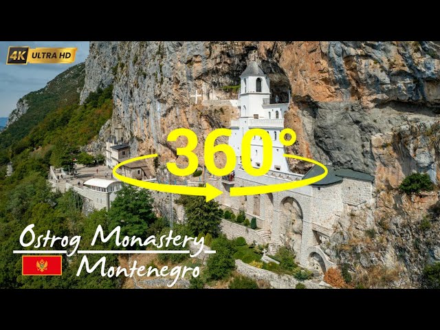 Explore Ostrog Monastery in 360 VR | Montenegro’s Spiritual Wonder