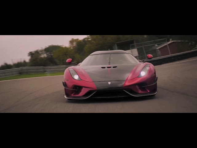 Koenigsegg Regera at Ring Knutstorp in Sweden