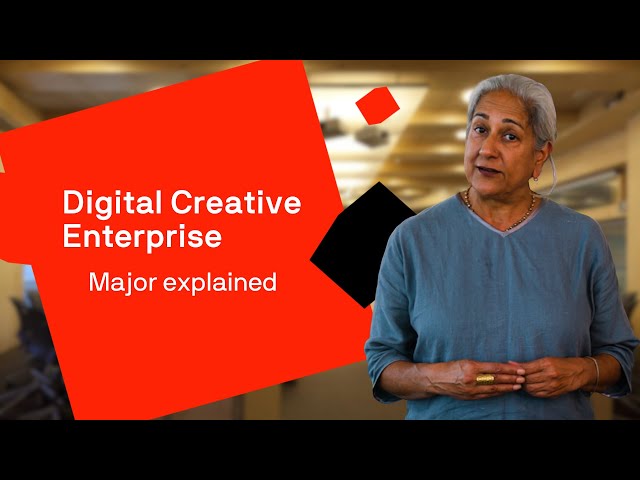 Digital Creative Enterprise Major explained