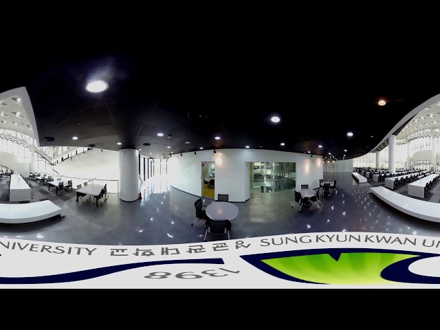 Virtual Tour : 4F Reading Room of Samsung Library, Sungkyunkwan Univ. in Korea.