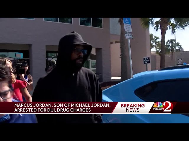 Marcus Jordan, son of Michael Jordan, arrested in Central Florida for DUI, drug charges