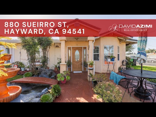 SOLD! 880 Sueirro St, Hayward, CA 94541 | David Azimi