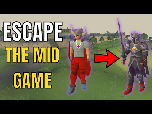 The Best Goals To Escape Runescape's Mid game [OSRS]