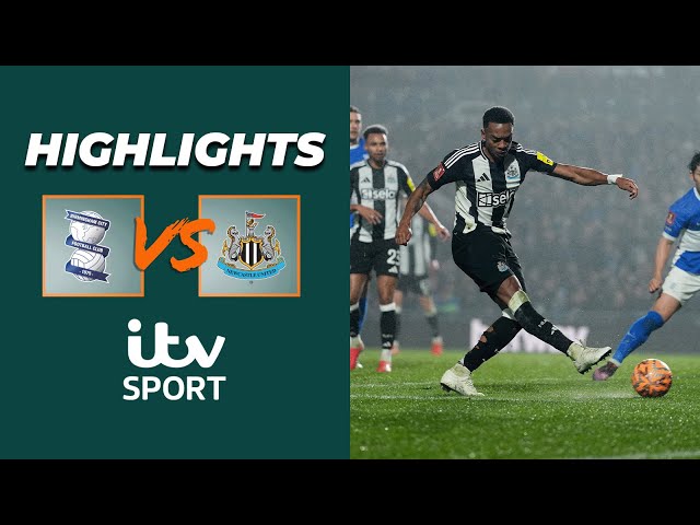 HIGHLIGHTS - Goal of the round scored as Newcastle survive scare at Birmingham | FA Cup