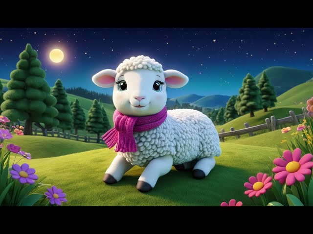 Baa, Baa, Little Star | Sweet Lullaby for Kids | Nursery Rhymes & Kids Songs