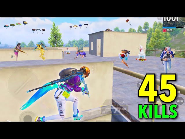 45 KILLS😱 NEW WORLD KILL RECORD is HERE🥵 SOLO vs SQUAD | PUBG Mobile