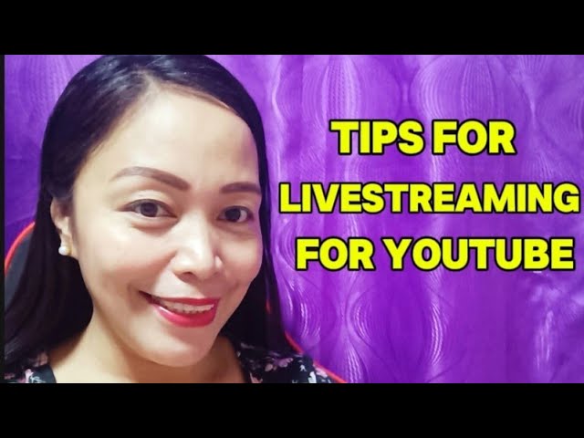 TIPS FOR LIVESTREAMING FOR YOUTUBE #ASMR #TRENDING #VIDEO #LIVESTREAM #YOUTUBE