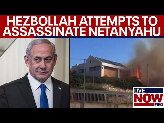 Netanyahu house attack: Israeli PM's house hit by explosive drone strike | LiveNOW from FOX