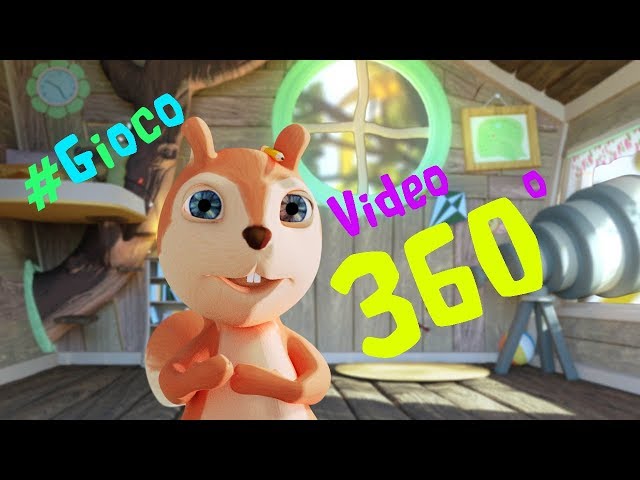 Alice nel Bosco VR video 360 Giochi per bambini