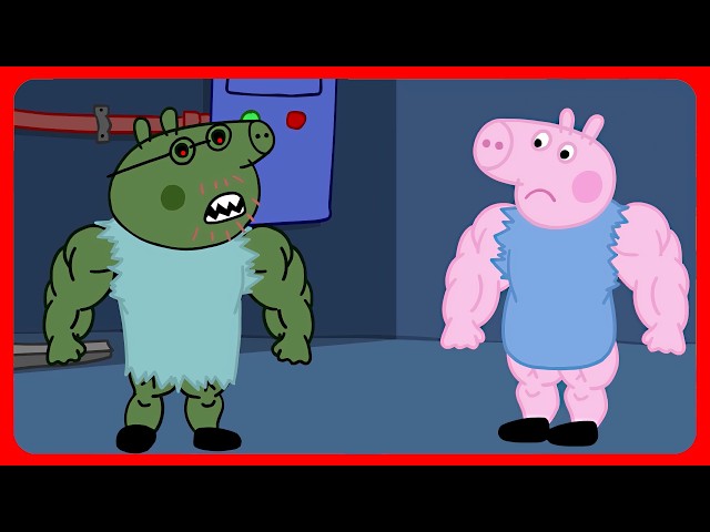 OMG...Peppa's Family turned into Strong Zombies?? | Peppa Pig Funny Animation